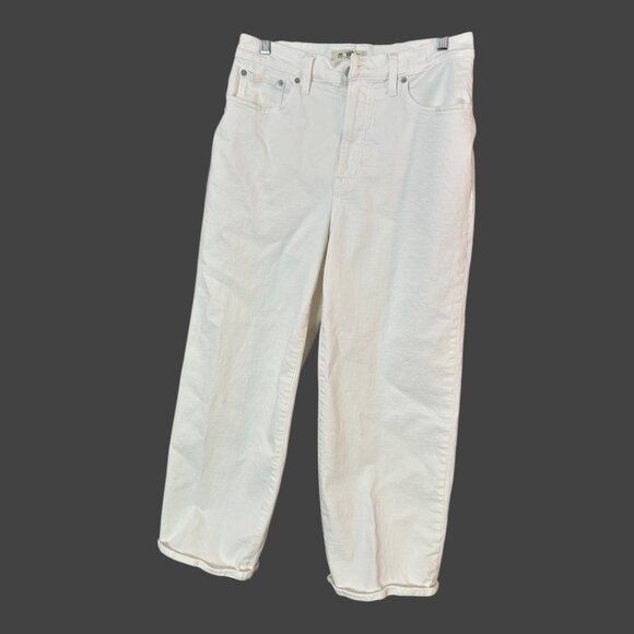 Madewell The Perfect Vintage Wide-Leg Cropped Jeans - Picture 8 of 8